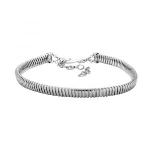 Athena White Thin Choker