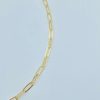 Jessica Petite Paperclip Chain Yellow - Image 2