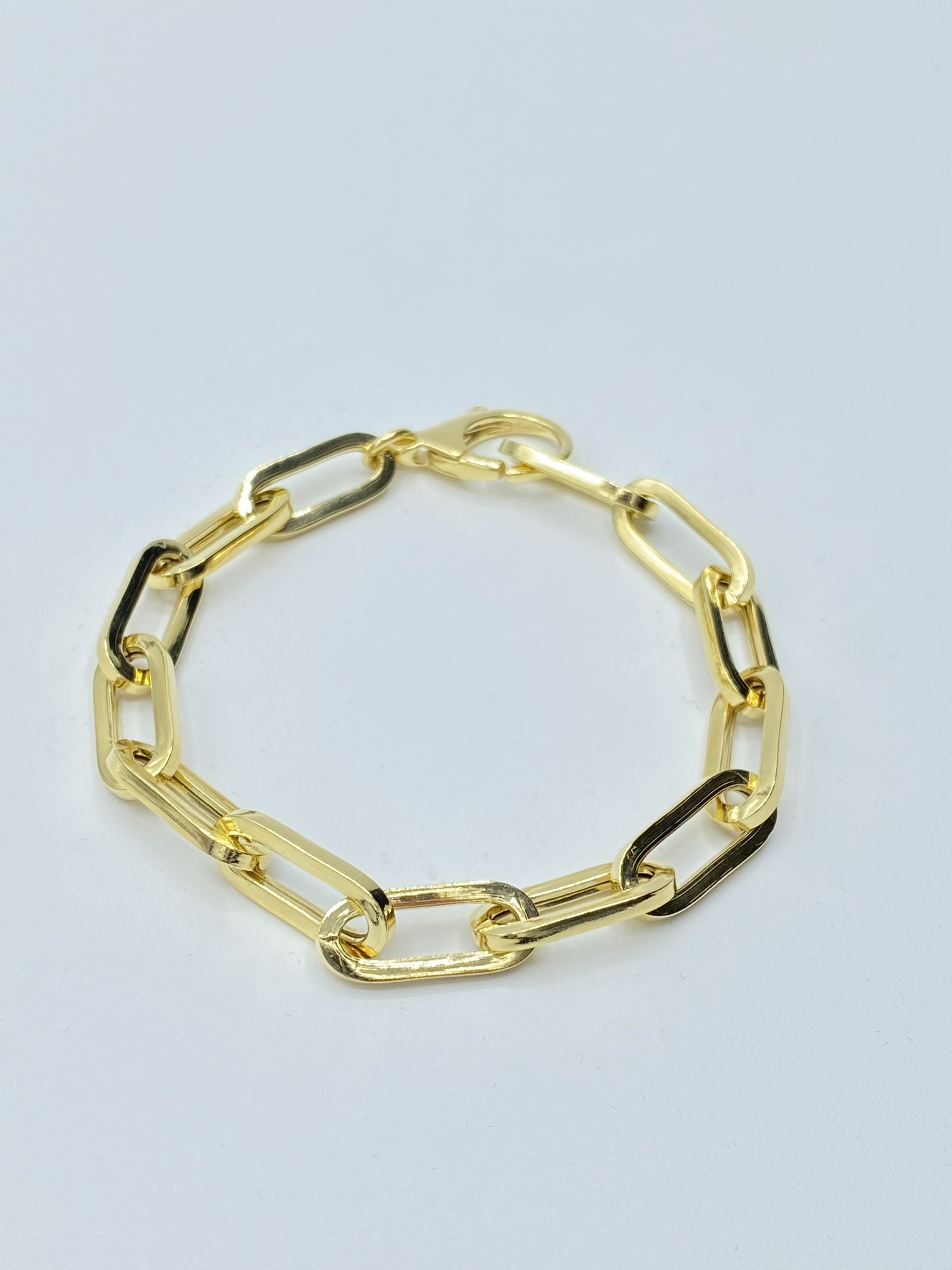 Bella Paperclip Bracelet Yellow Maison Vir Ven