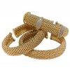 Antoinette Yellow Cuff with White Topaz - Image 2