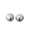 Button Earring White